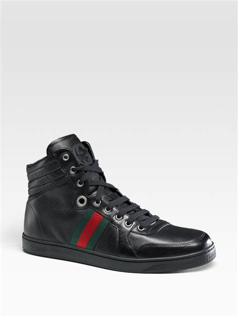 gucci men's black shoes|men's gucci shoes outlet.